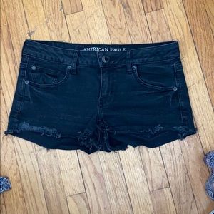 American Eagle Super Low Shortie Shorts